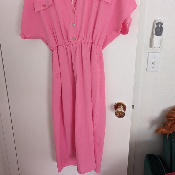 Vintage pink dress - Picture 2 of 5